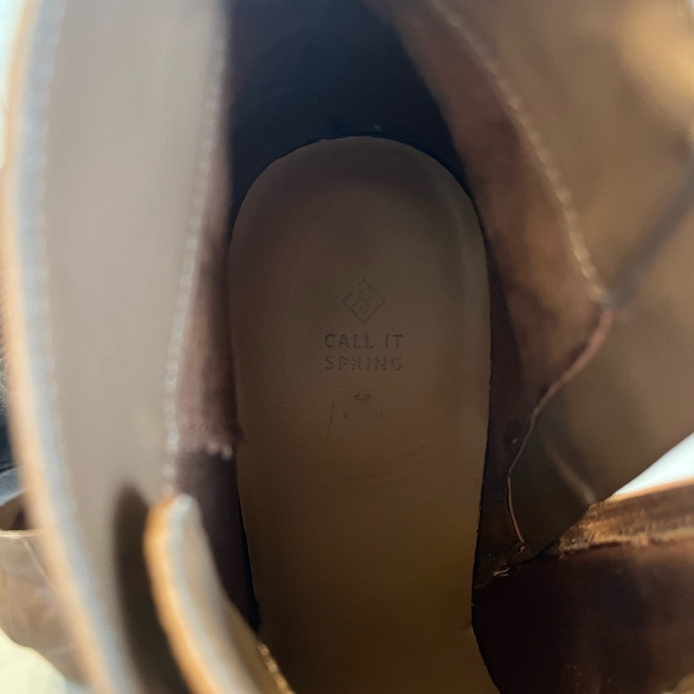 Call it Spring Brown Booties - Picture 3 of 4